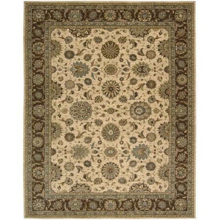 Nourison 67694 Living Treasures Area Rug Collection Beige 8 ft 3 in. x 11 ft 3 in. Rectangle 99446676948