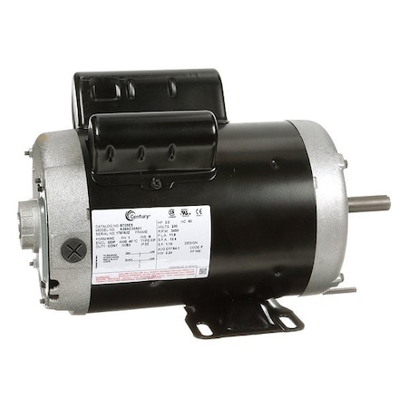 Century Capacitor-Start/Run General Purpose Motor, 3 hp HP, 56 Frame, 230V AC Voltage B735ES
