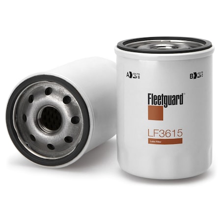 Fleetguard Oil Filter Cellulose Spin On LF3615