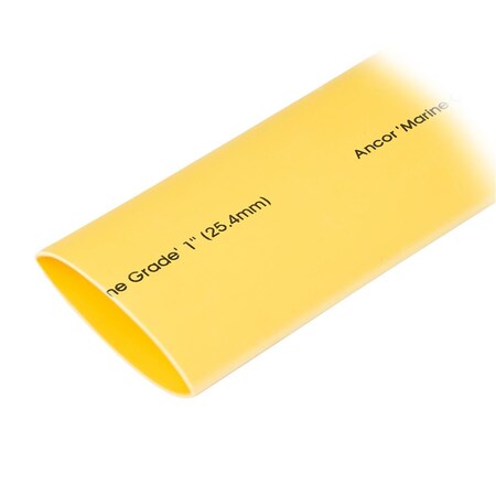 Safety First Heat Shrink Tube, 3:1 I.D. Shrink Ratio, Yellow, 48 in SA3447970