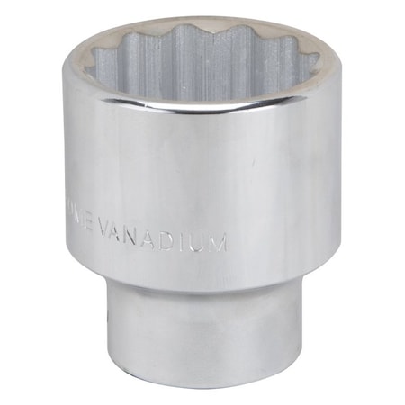 Vulcan Drive Socket, 41 mm Socket, 3/4 in Drive, 12-Point, Chrome Vanadium Steel, Chrome MT-SM6041