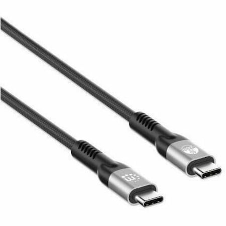 Manhattan USB4 / Thunderbolt 4 Type-C 40 Gbps 8K Video and 240 W EPR Charging Cable / PD 3.1 356374