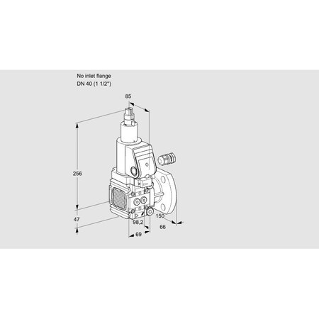 Honeywell Kromschroder VAS2-/40F/LWGR KS88029703