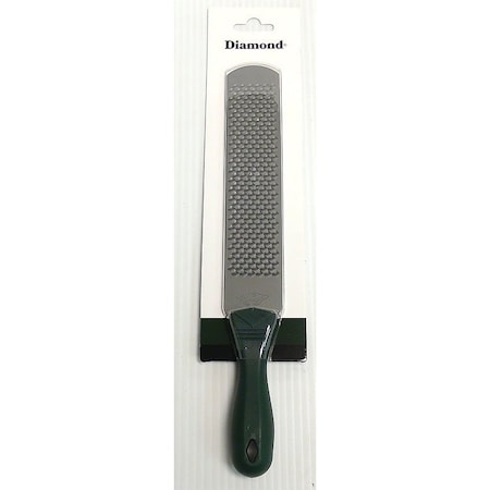 Diamond Farrier Hoof Mini Rasp, Ergonomic Handle, 13 in L HR8N