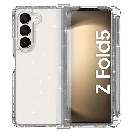 Itskins Supreme_r Hinge Spark Case With Pen Holder For Samsung Galaxy Z Fold5, Transparent SGQ5-SUSKP-TRPE
