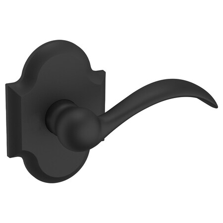 Baldwin Baldwin Right Hand Single Dummy Preconfigured 5452V Lever with R030 Rose Satin Black Finish 5452V190RDM