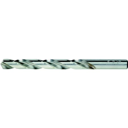 Irwin Jobber Drill Bit, 1764 in Dia, 258 in OAL, Spiral Flute, 1Flute, 1764 in Dia Shank 60517