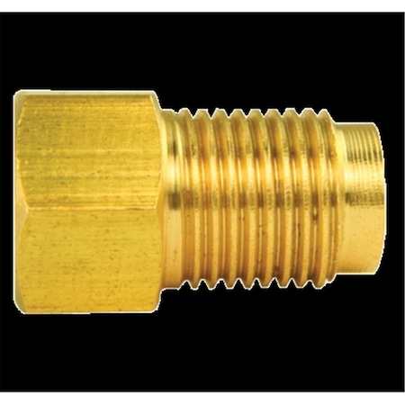 Ags 0.3724 in. Female Inverted, 0.4324 in. Male Inverted Brass Adapter A79-BLF22B