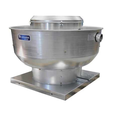 Canarm Upblast Exhauster, 1 Phase, 1 hp ALX180-UD100EC