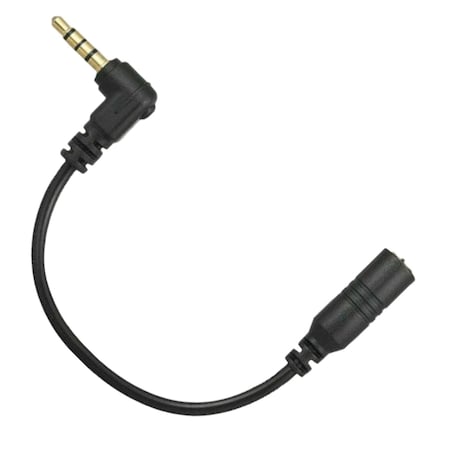Sanoxy 3.5mm Female to 3.5mm Male Adapter Cable 6 Inch SNX-CABLE31