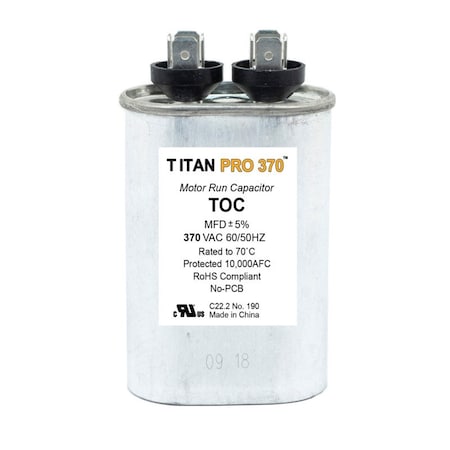 Diversitech 25 MFD 370V OVAL TOC25