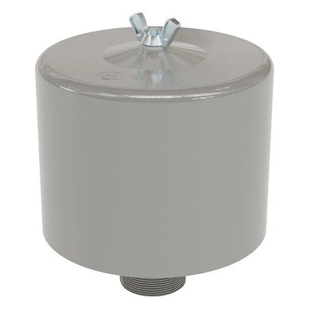 Solberg Filter Silencer, 1 1/4" MNPT Inlet, 70 cfm FS-18P-125
