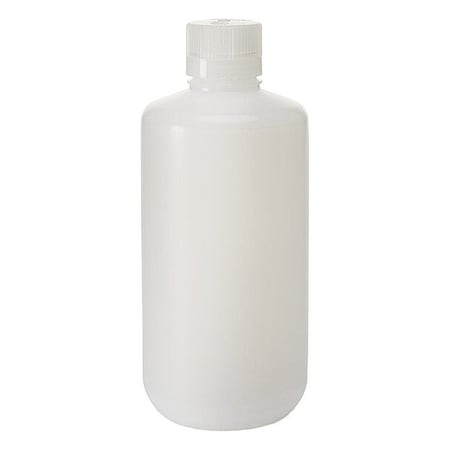 Nalgene Packaging Bottle, HDPE, 216 mm H, PK50 332089-0032