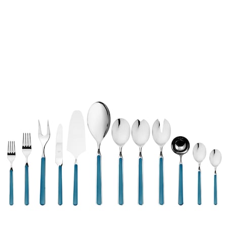Mepra Fantasia Flatware Set - 67 Pieces - Sugar Paper 10M722067