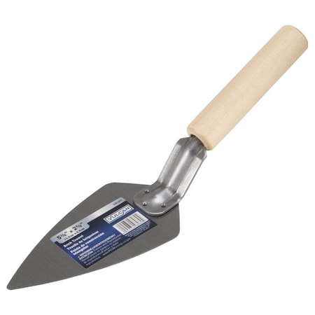 Vulcan Masonry Trowel, 5-3/8 in L Blade, 2.625 in W Blade, Comfort Grip Handle PT-120243L