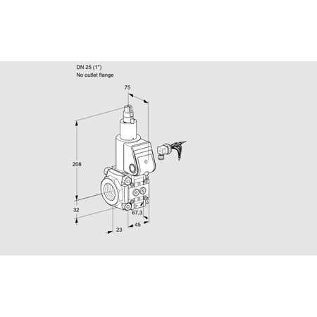Honeywell Kromschroder VAS125/-R/LW KS88004468