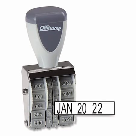 Offistamp Traditional Date Stamp, 5 Years, 1.25in x 0.2in 034509