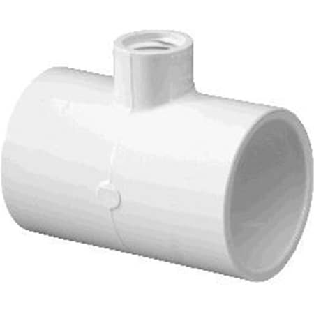 Powerplay 2 x 1 in. PVC Tee Socket Reducer Female Pipe Thread PO2525839