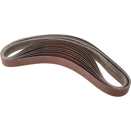 Grizzly 1" x 30" A/O Sanding Belt 180 Grit, 10PK T26631