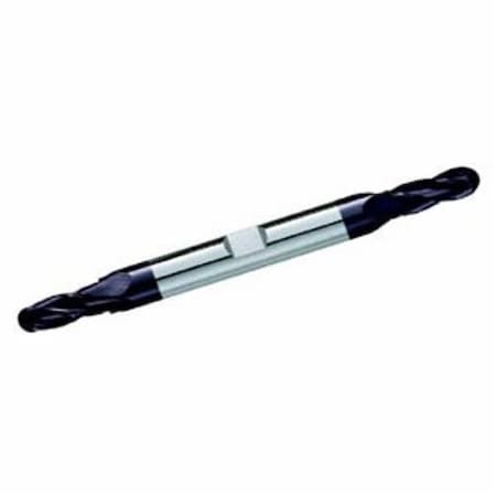 Garr Tool End Mill, Ball End Center Cutting Double End Standard Length, Series: 535MA 36057