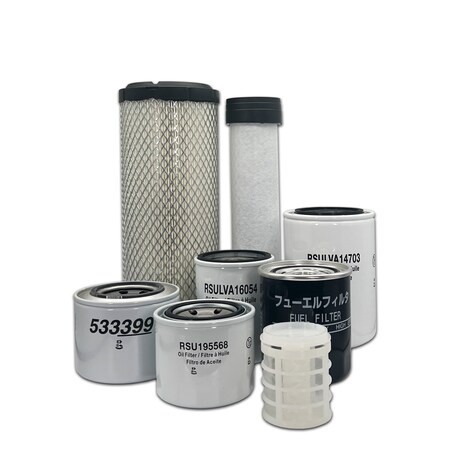 Hero Preventative Maintenance Kit John Deere 2032R Utility Tractor S/N  NP100000-  Worldwide Edition MSU-JD-0003