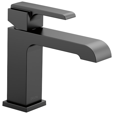 Delta 1 or 3-hole 4" installation Hole Single Hole Lavatory Faucet, Matte Black 567LF-BLLPU