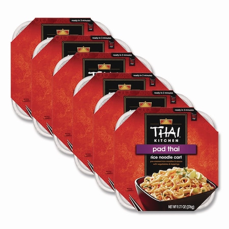 Mccormick Thai Kitchen Pad Thai Rice Noodle Cart, 9.77 oz Individually Wrapped, 6PK THA01026