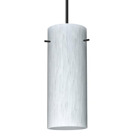 Besa Lighting Besa Stilo 10 Pendant, Carrera, Black Finish, 1x 100W MAX E26 Base 1JT-412319-BK