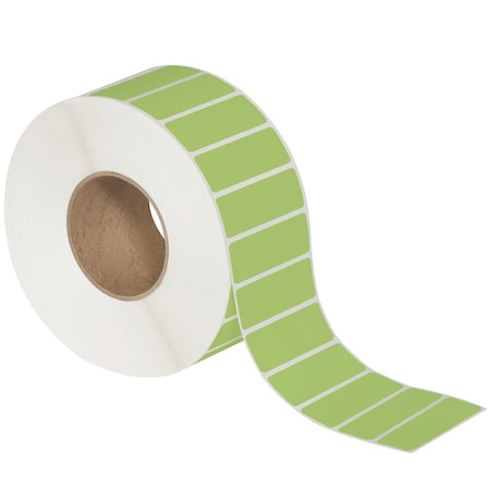 Tape Logic 3 x 1in Green Direct Thermal Labels THL552