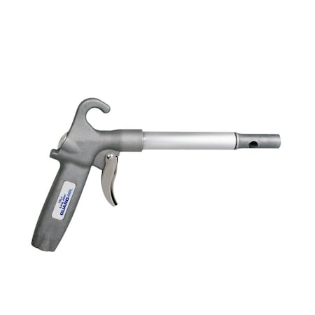Guardair Long John Safety Air Blow Gun, 6 in Extension, Aluminum, Venturi Nozzle, Pistol Grip, 1/4 in FNPT 75LJ006AA