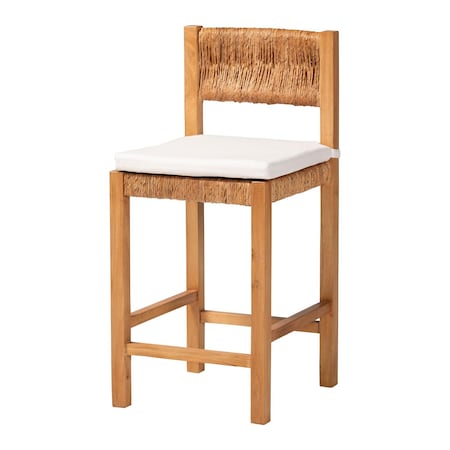 Bali & Pari Pava Seagrass Counter Stool 268-14681-ZORO