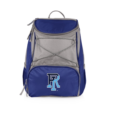 Picnic Time Family Of Brands NCAA Rhode Island Rams PTX Backpack CoolerNavy Blue with Gray Accents 633-00-138-934-0
