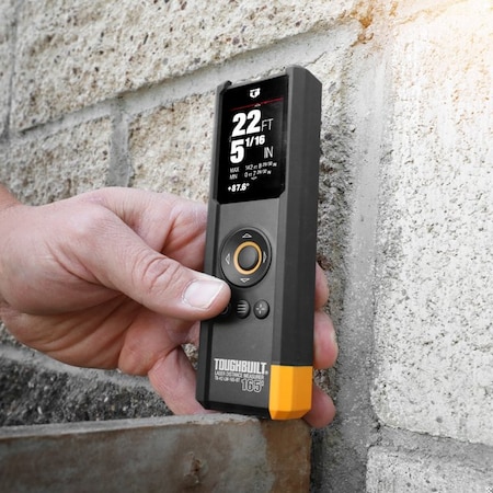 Toughbuilt 165ft Laser Distance Measurer TB-H2-LM-165-BT