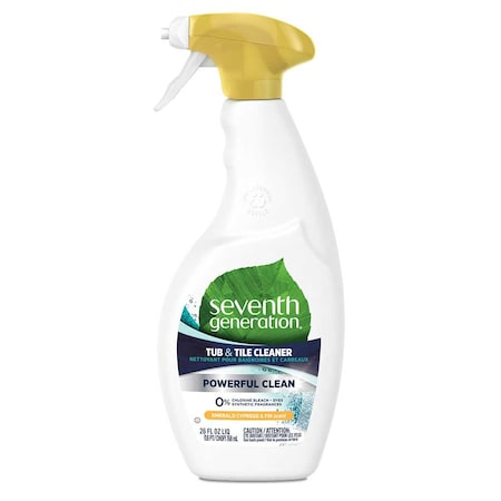Seventh Generation Emerald Cypress Tub and Tile Cleaner, 26 Fluid Ounce, 4PK 67662077