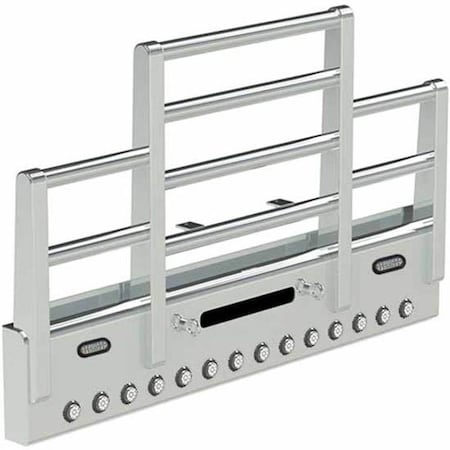 Replacement For Peterbilt 367 Sfa Year 2024 Texas 4 Post Grille Bumper Guard W/Lift Assist Turn Sig