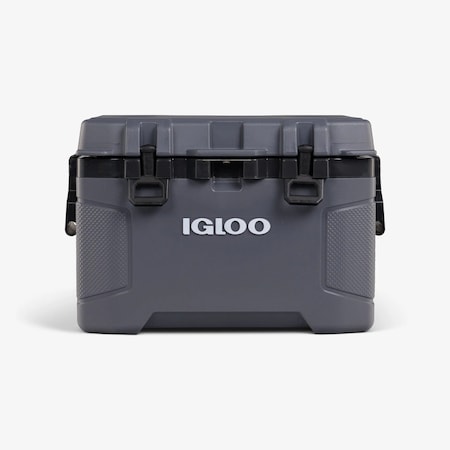 Igloo Cooler, 50 qt, Gray, Plastic 50440