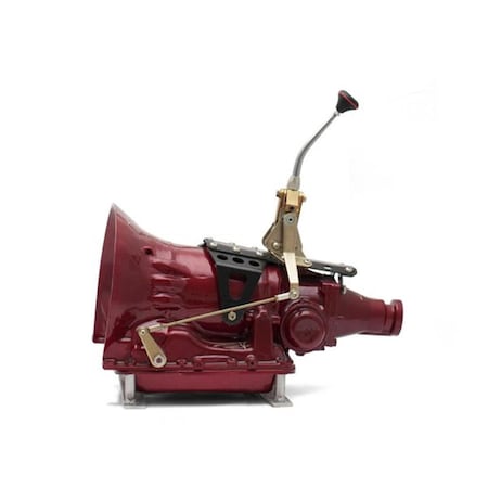 Newalthlete ASCS1G508S1 GM 700 R4 Single Action Automatic Transmission Shifter Kit  8 inch Arm with Black Knob NE2984098