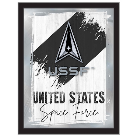 Holland Bar Stool Co United States Space Force 17inx22in Logo Wall Mirror MLogo