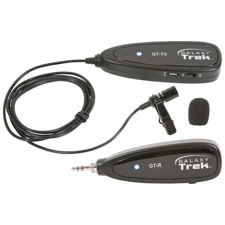 Galaxy Audio Lapel/Lavalier Mic Portable Compact Wireless GT-VX