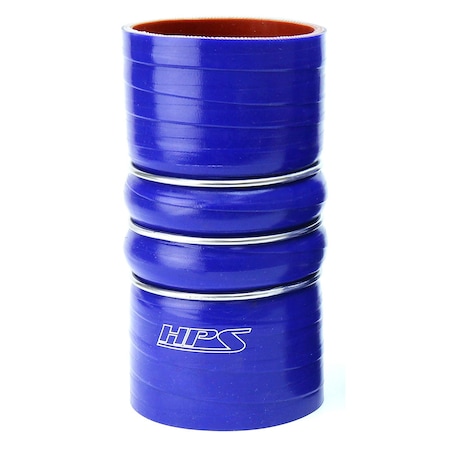Hps Performance 6 in ID x 6 in L, 4-Ply Silicone High Temp Charge Air Cooler CAC Hump Coupler Hose Cold Side CAC-600-COLD