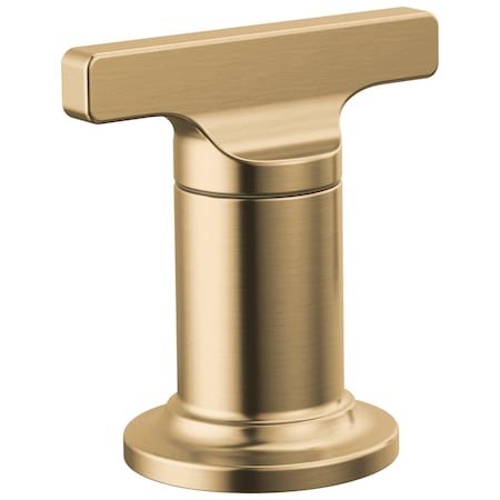 Delta Tetra Roman Tub Handles - T-Lever In Lumicoat Champagne Bronze H590CZ-PR