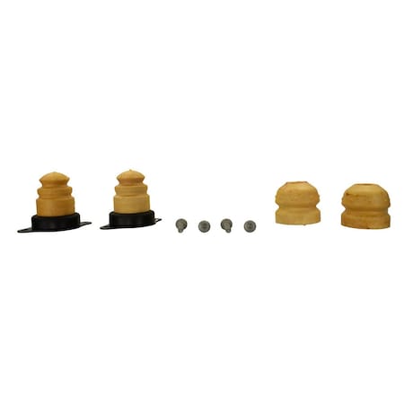 Ford GM Style Stud Mount, Polyurethane, Yellow, With 2 Front And 2 Rear Jounce Bump Stops M-5570-A