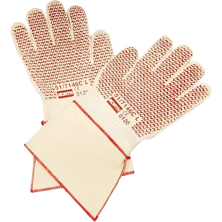 North Double Layered Cotton/Poly Seamless Knit with Double-Sided Nitrile Coating, 12PK 51/7147C