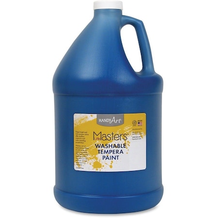 Handy Art Little Masters® Washable Tempera Paint, Blue, Gallon 214-730