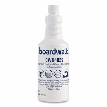 Boardwalk Fabric and Carpet Deodorizer, Fresh Scent, 32 oz Bottle, 6PK SOEQ-P-000I006M-80-21430
