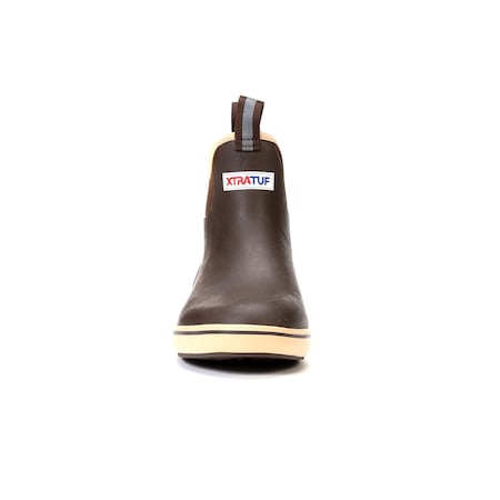 Xtratuf Ankle Deck Boot, Chocolate / Tan, 10, PR 22734-BRN-100