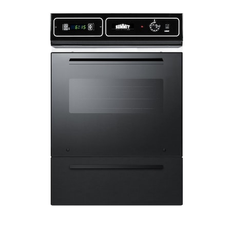 Summit 24in Wide Electric Wall Oven, 115V TEM715DK