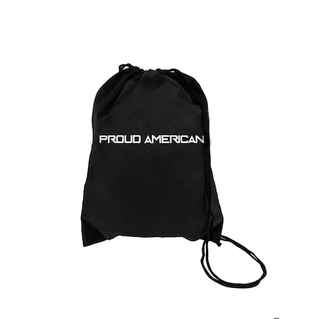 Frontline American Style Polyester Adjustable Drawstring Bag HKBAG-AM