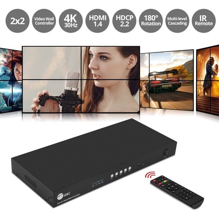 Siig 2x2 4K VideoWall Processor CE-H26E11-S1