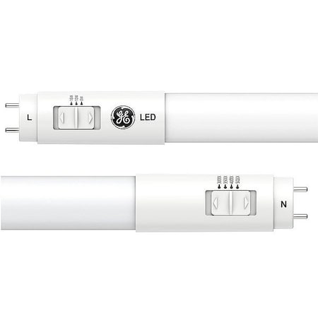 Ge Lamps LED Linear Tube, Med Bi-Pin (G13), T8, 1PK LEDLCBDT8/G2/8SC/120-347